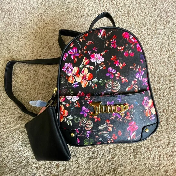 Juicy Couture Garden Backpack w/ Pouch - Picture 2 of 16